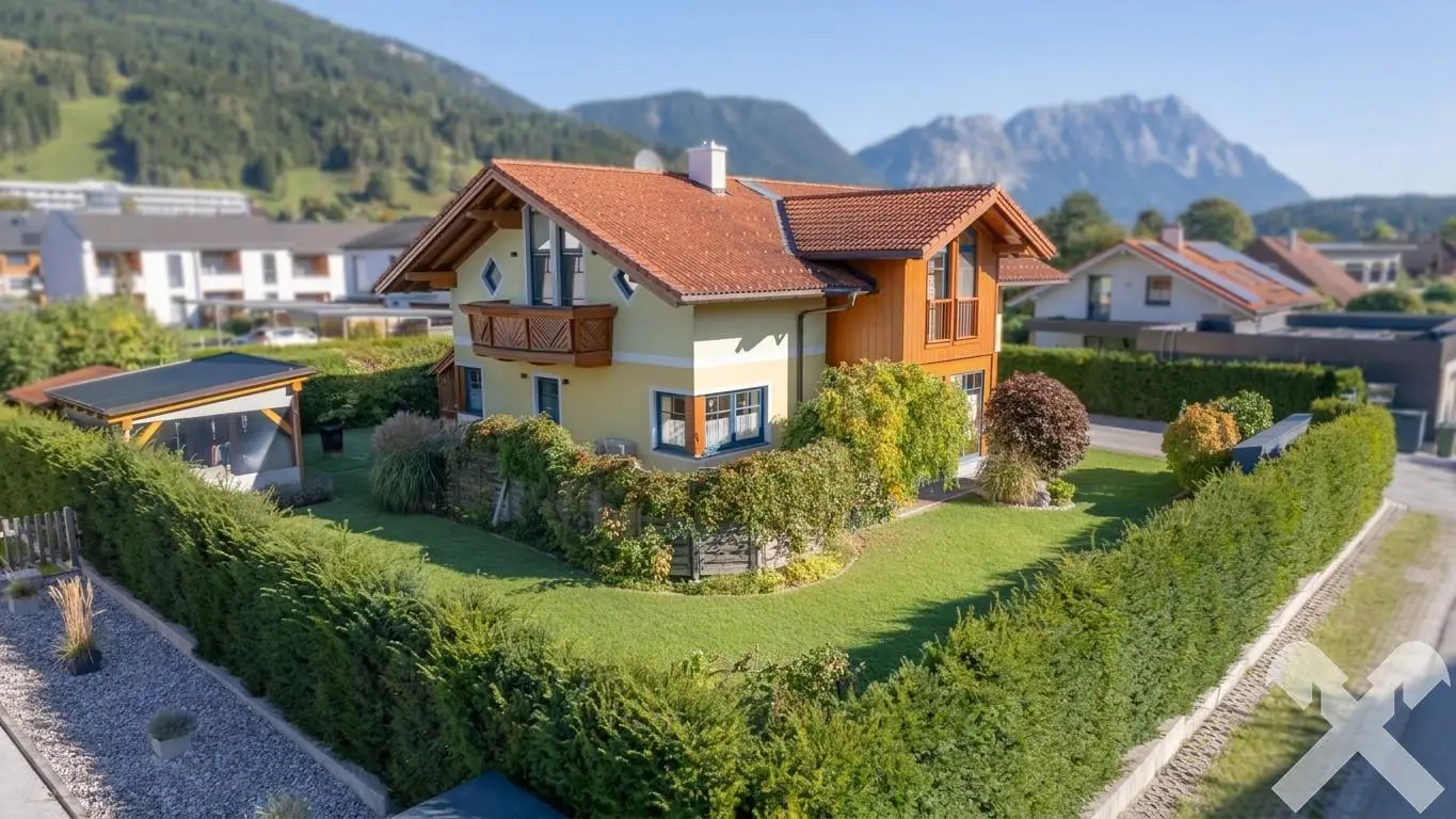 Energy efficient modern home with garden Familienwohnung