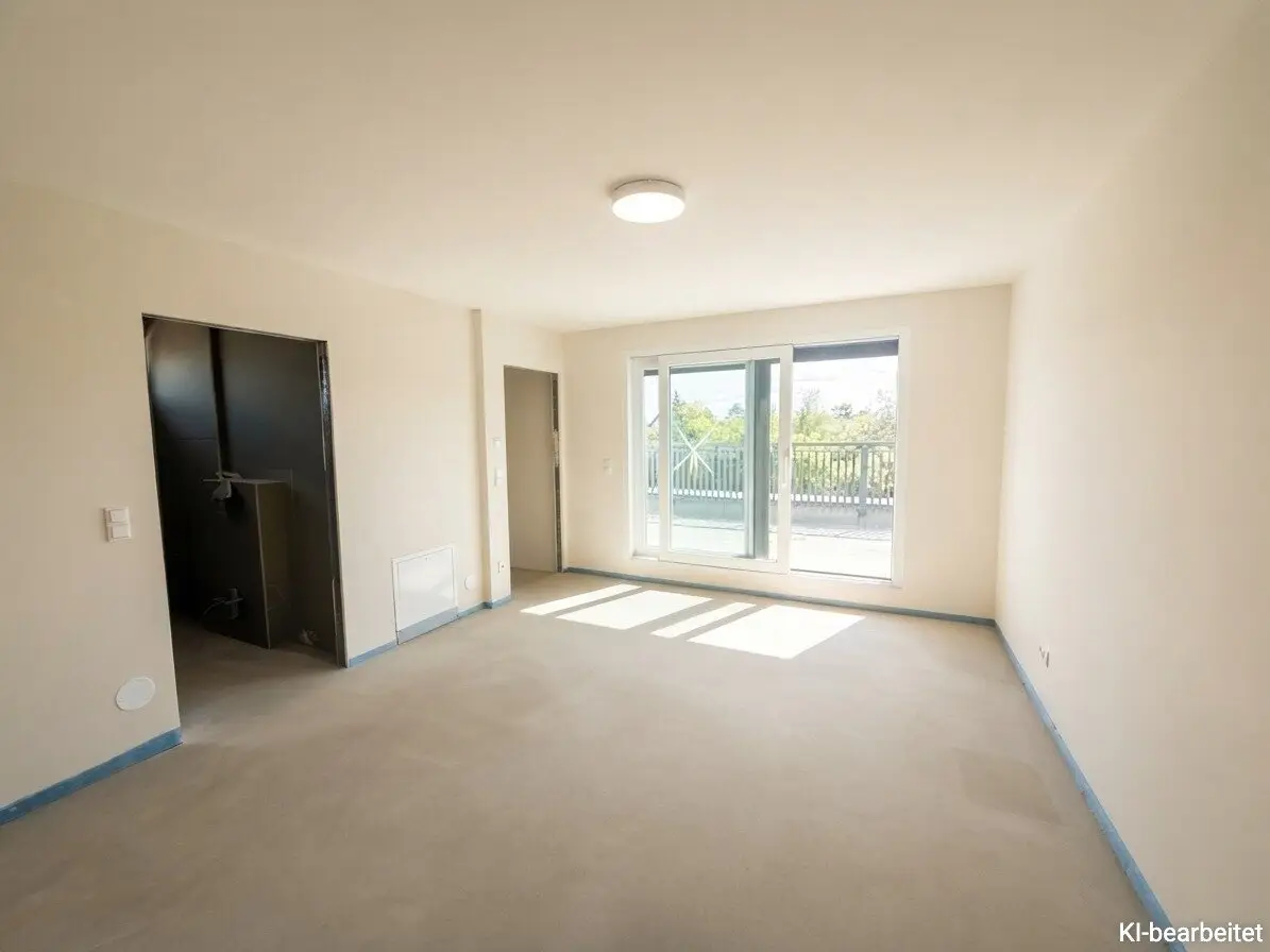 Zimmer Dachgeschoss mit Badezimmer und Terrasse