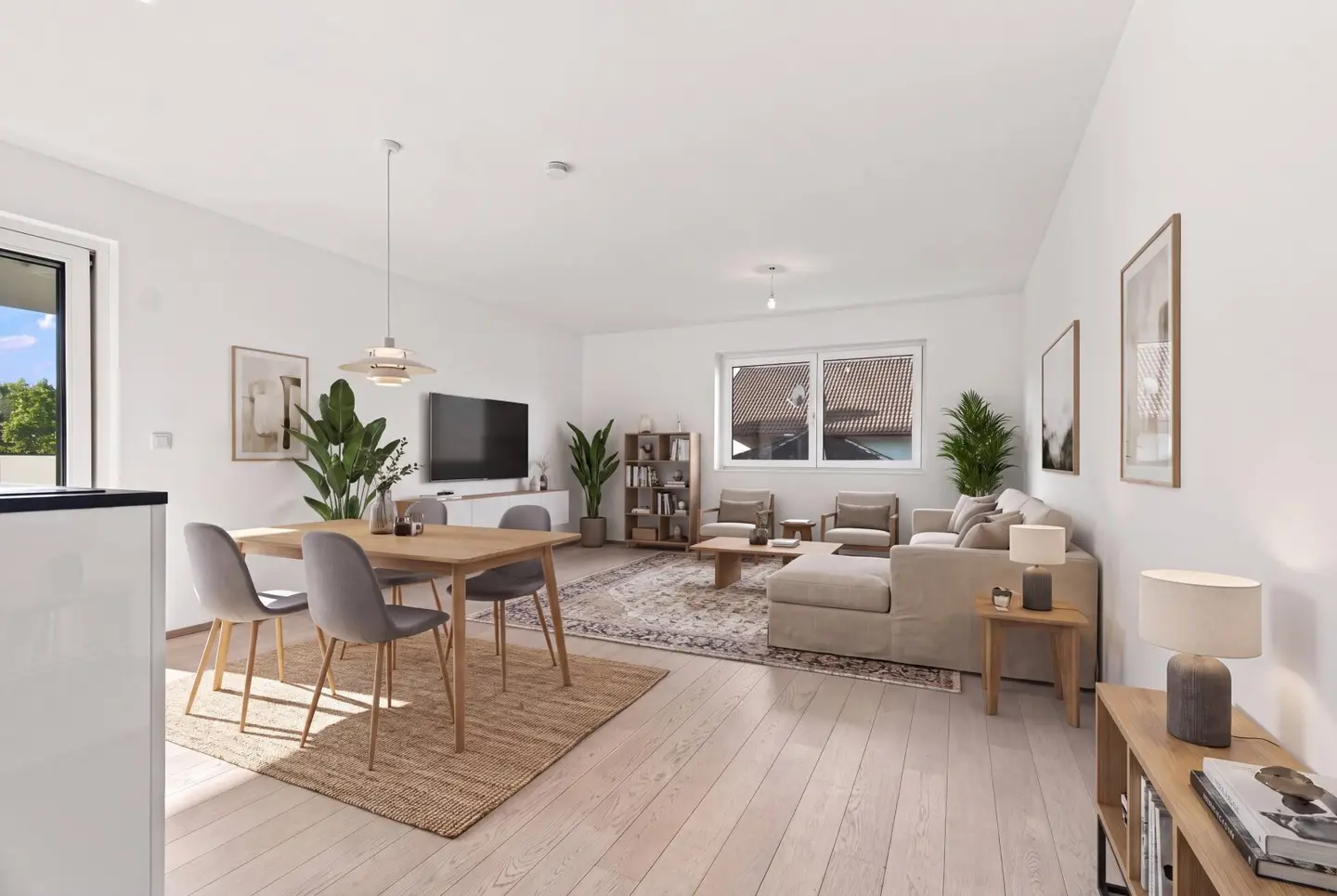 Ruhig gelegene 3-Zimmer Wohnung mit großer Terrasse in Hard