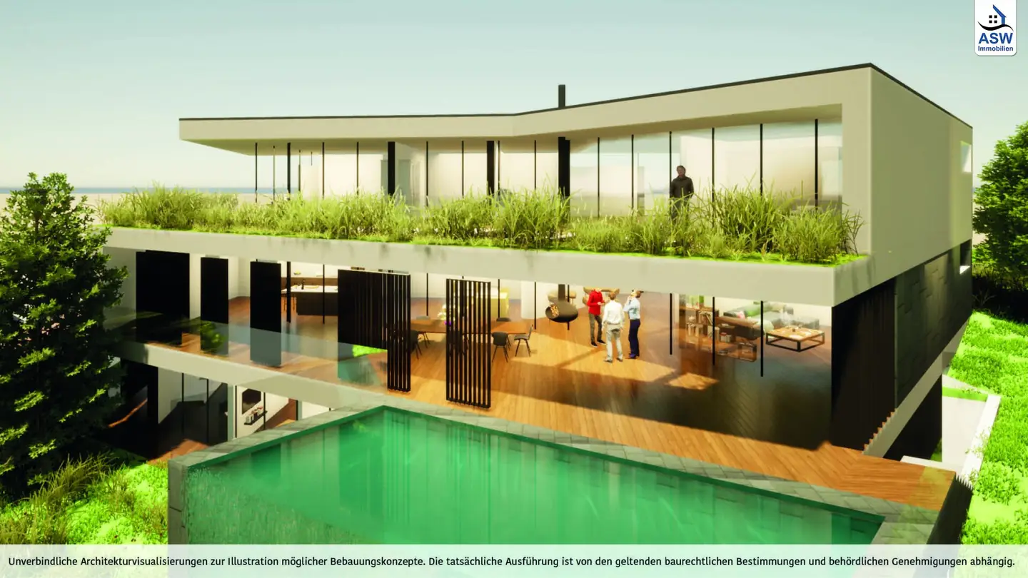 Unverbindliche Architekturvisualisierung EFH