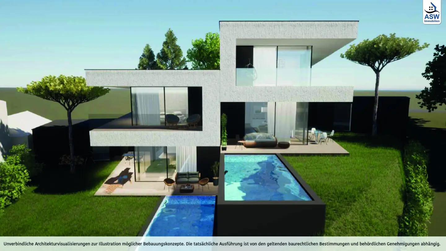 Exclusive building plot in a quiet forest edge location between Rufling and Dörnbach