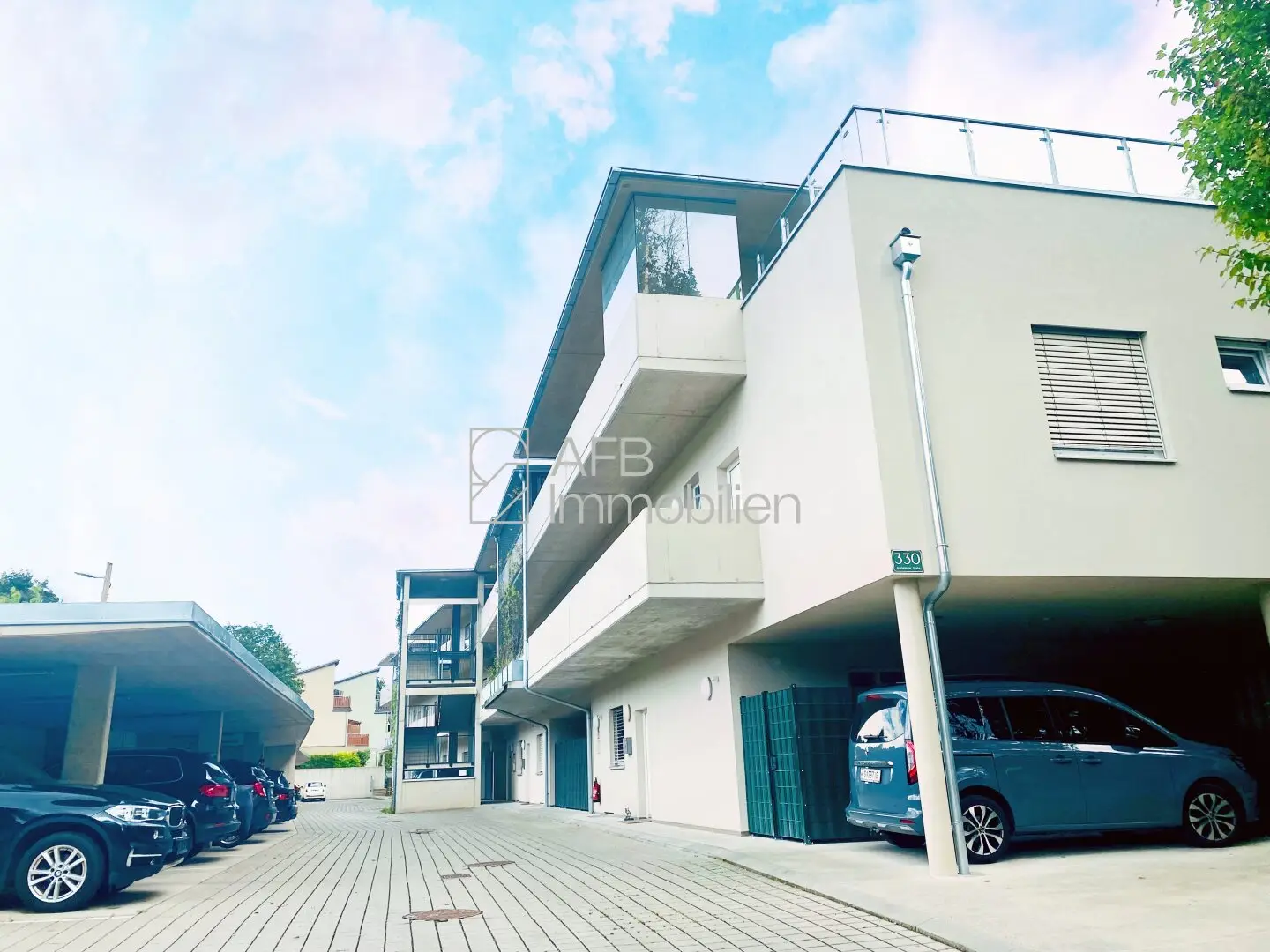 Moderne 2-Zimmerwohnung mit großem Balkon und Carport in Graz-Mariatrost