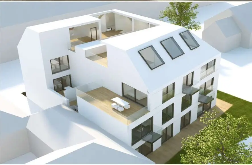 Building-permitted developer project in Groß-Enzersdorf – 8 residential units &amp; 16 garage parking spaces