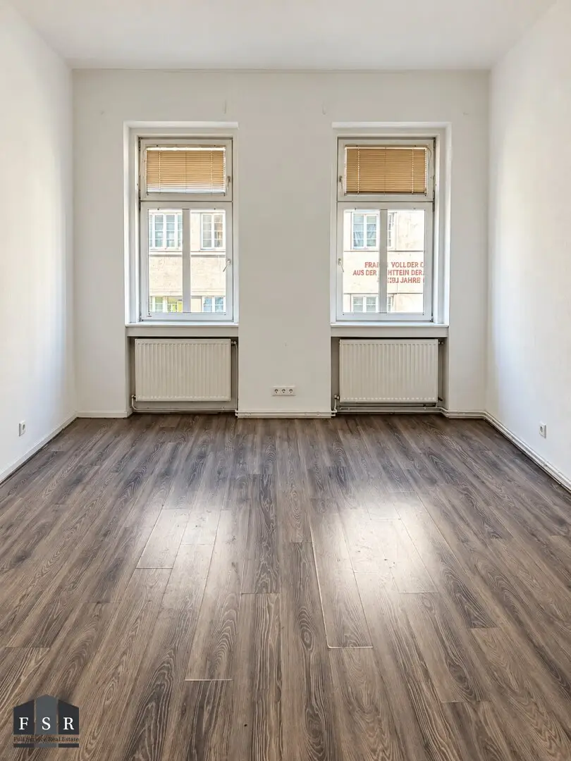 Praktische 2-Zimmer-Wohnung (ca. 36 m²) - sanierungsbedürftig