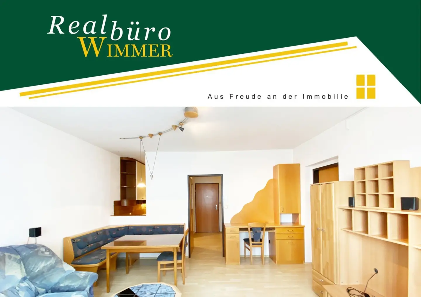 Fully furnished 2-room apartment with loggia