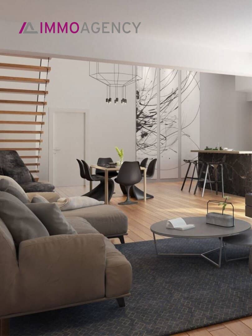 Dachgeschosswohnung Erstbezug Balkon