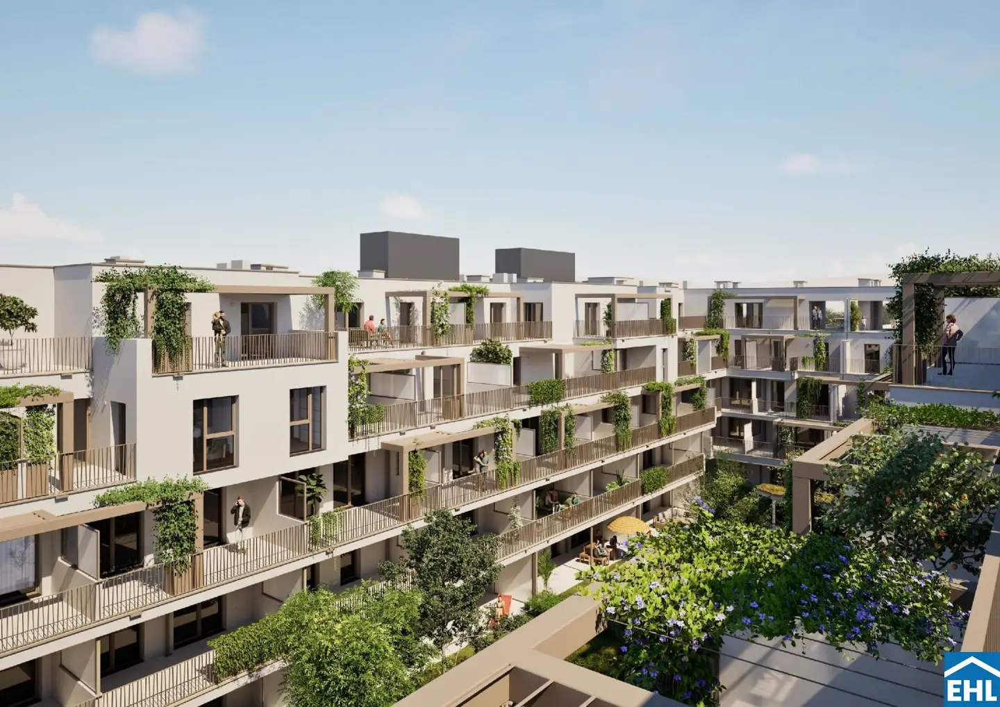 Balkon, Terrasse oder Garten – entdecken Sie Ihr neues Zuhause