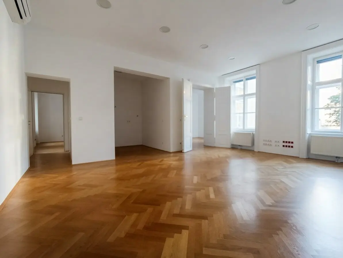 Klassischer Altbau trifft modernen Komfort! Büro in Toplage im 3. Bezirk - 98 m² - 4 Zimmer &amp; Klimaanlage! Nähe U4 Stadtpark!