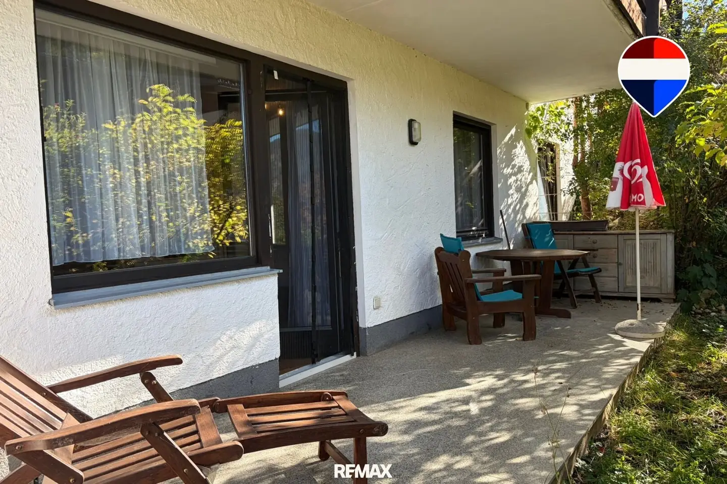 FOR RENT - Small, neat &amp; with large terrace! Fully furnished studio apartment in a quiet location