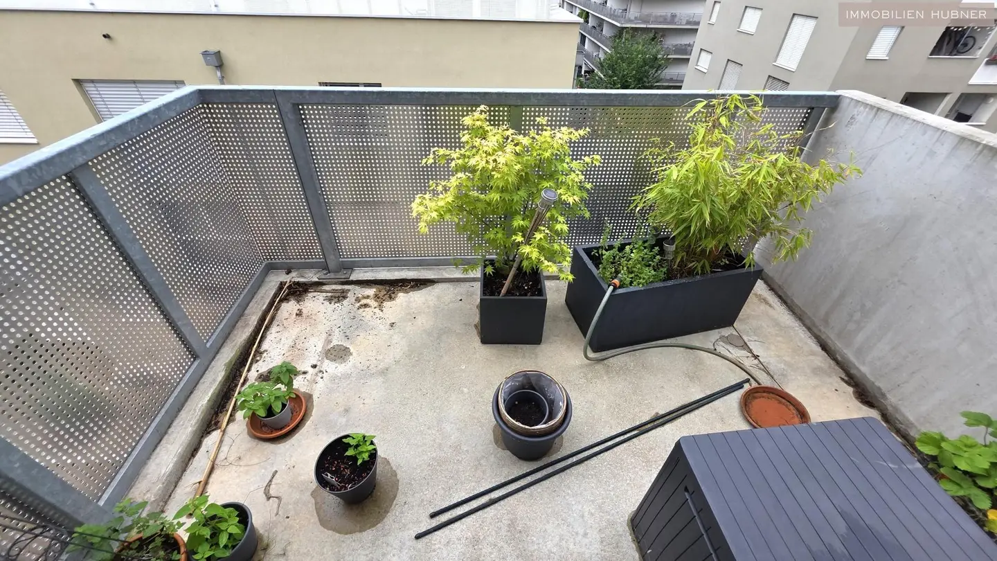 Neubauwohnung mit Westbalkon und Deckenkühlung