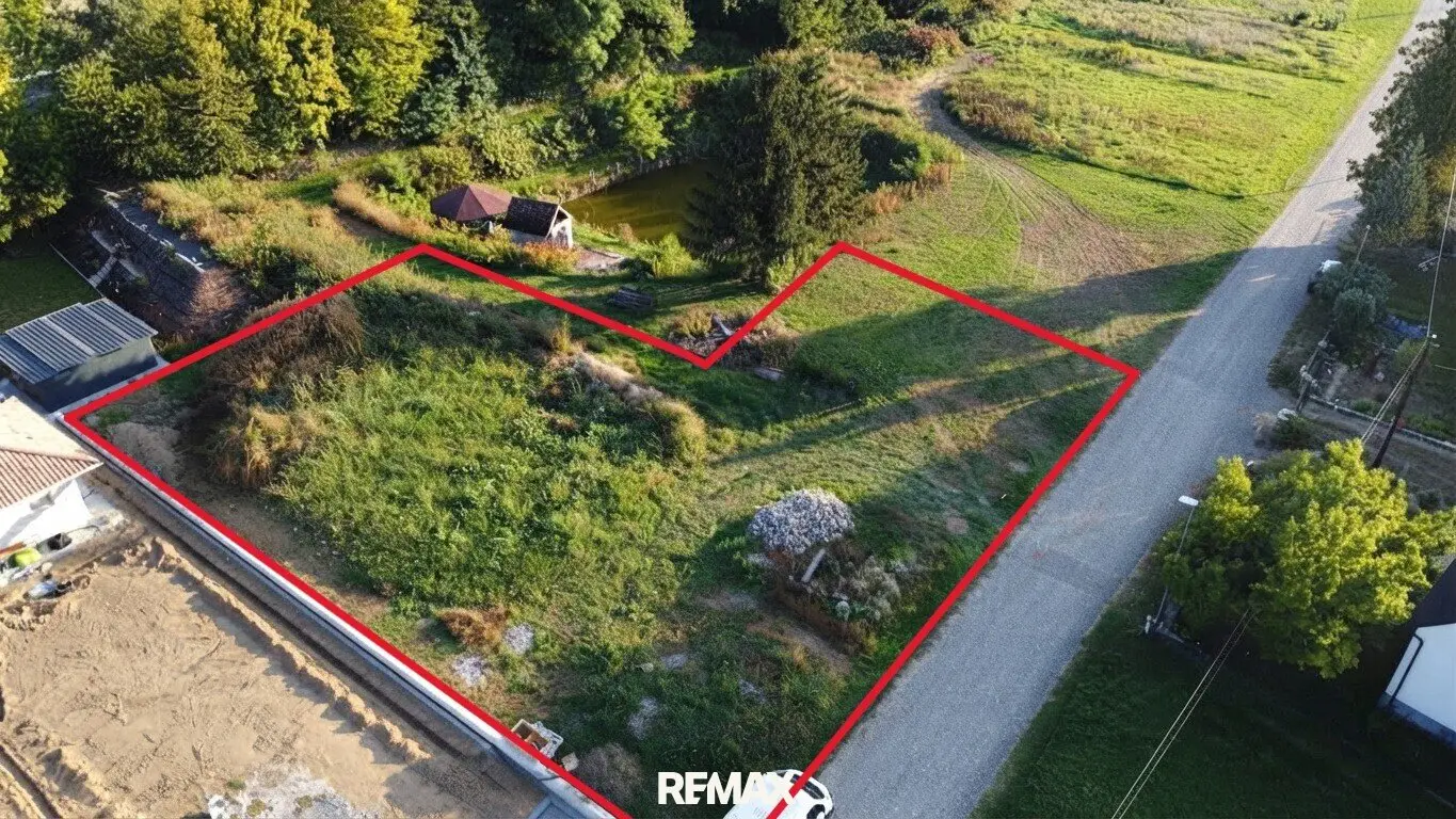 Ihr Platz fürs Eigenheim in Vogau. 1.261 m² Bauparzelle in Sackgassenlage