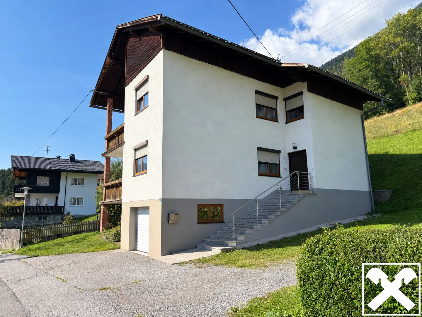 Wohnhaus von vorne