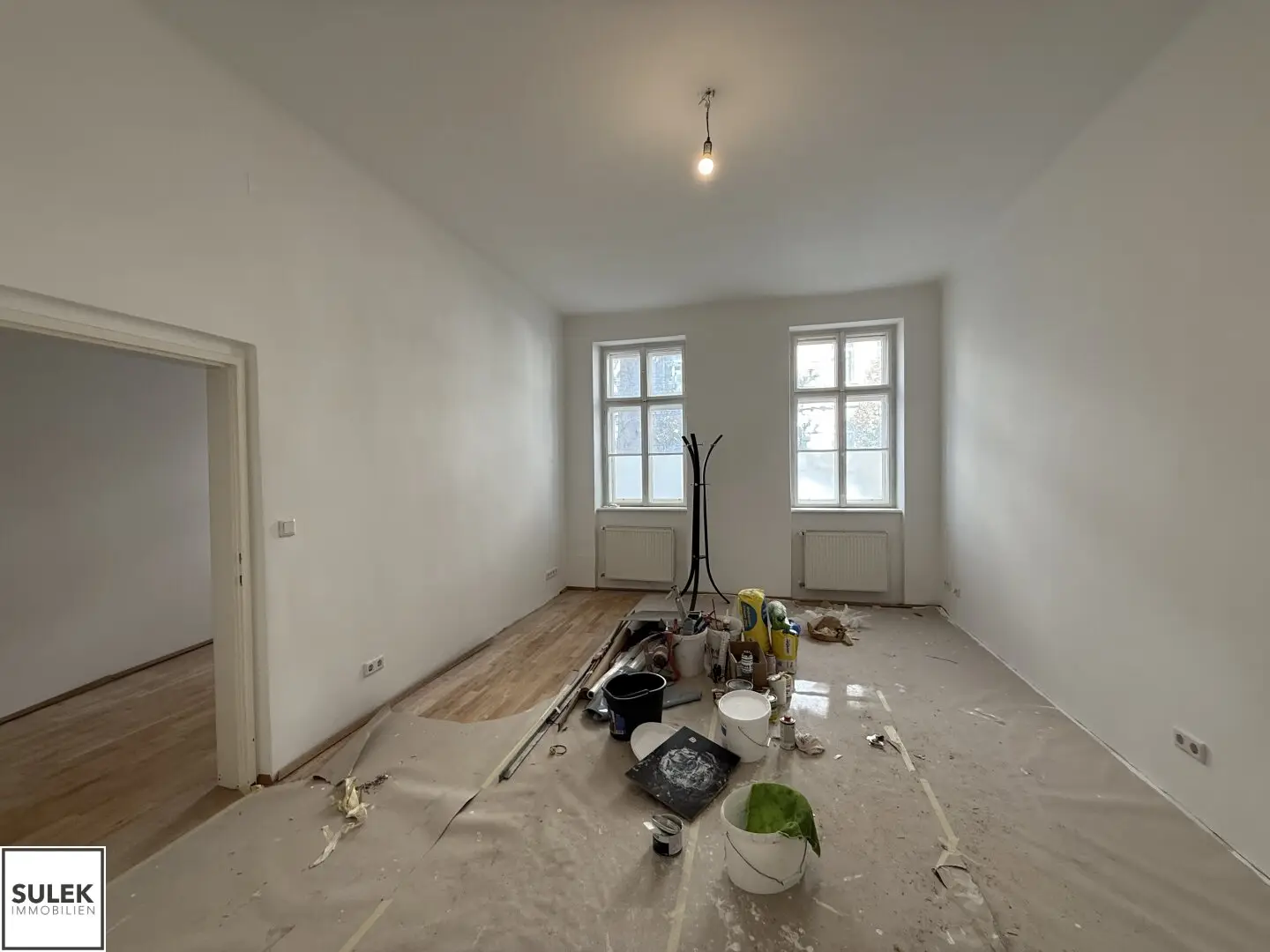 In Fertigstellung: sanierte ca. 68 m² große Bürofläche - 3 Räume - Nähe Floridsdorf (S+U) / Franz Jonas Platz - ab 1.11.