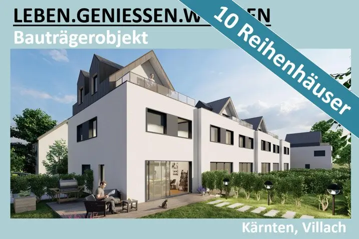 BEWILLIGTES BAUTRÄGERPROJEKT MIT 10 REIHENHÄUSERN