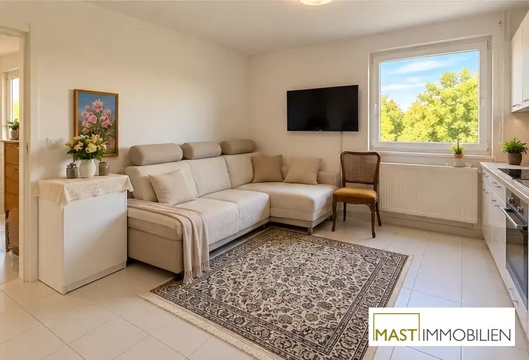 Moderne 2 Zimmer-Wohnung mit traumhaften Grünblick auf den Währinger-Park