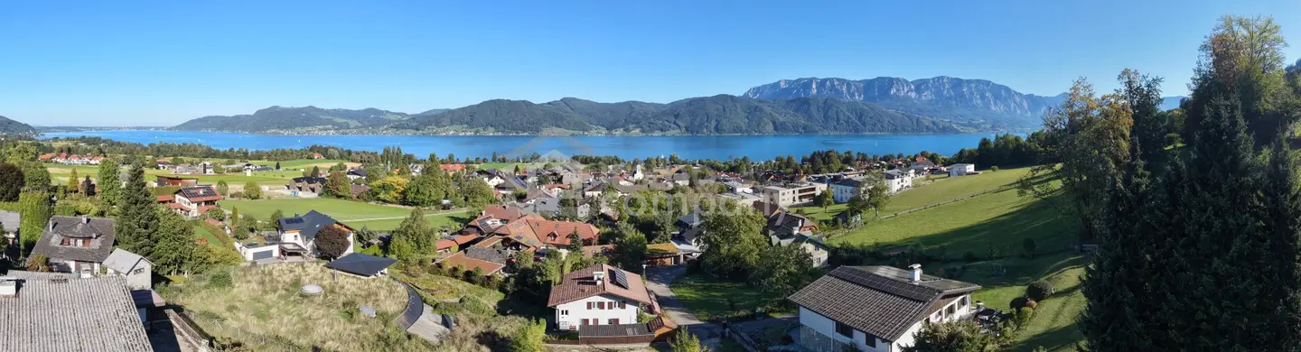 Traumgrundstück in Nußdorf am Attersee – Wohnen mit einzigartigem See- und Gebirgspanorama