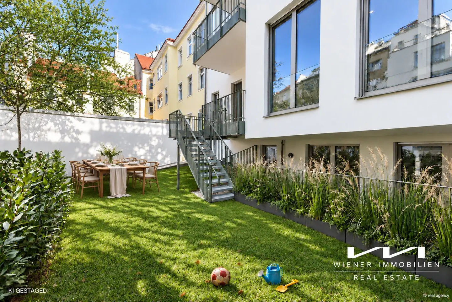 Exklusive 4 Zimmer Altbau Gartenwohnung: Erstbezug 1040 Wien