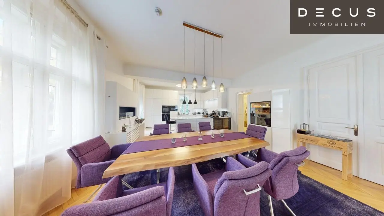| EXKLUSIVE JUGENDSTIL-VILLA | EIN WOHNTRAUM DER EXTRAKLASSE | ca. 350m² | MIT 2 TERRASSEN, BALKON, AUSSENPOOL & GARTEN