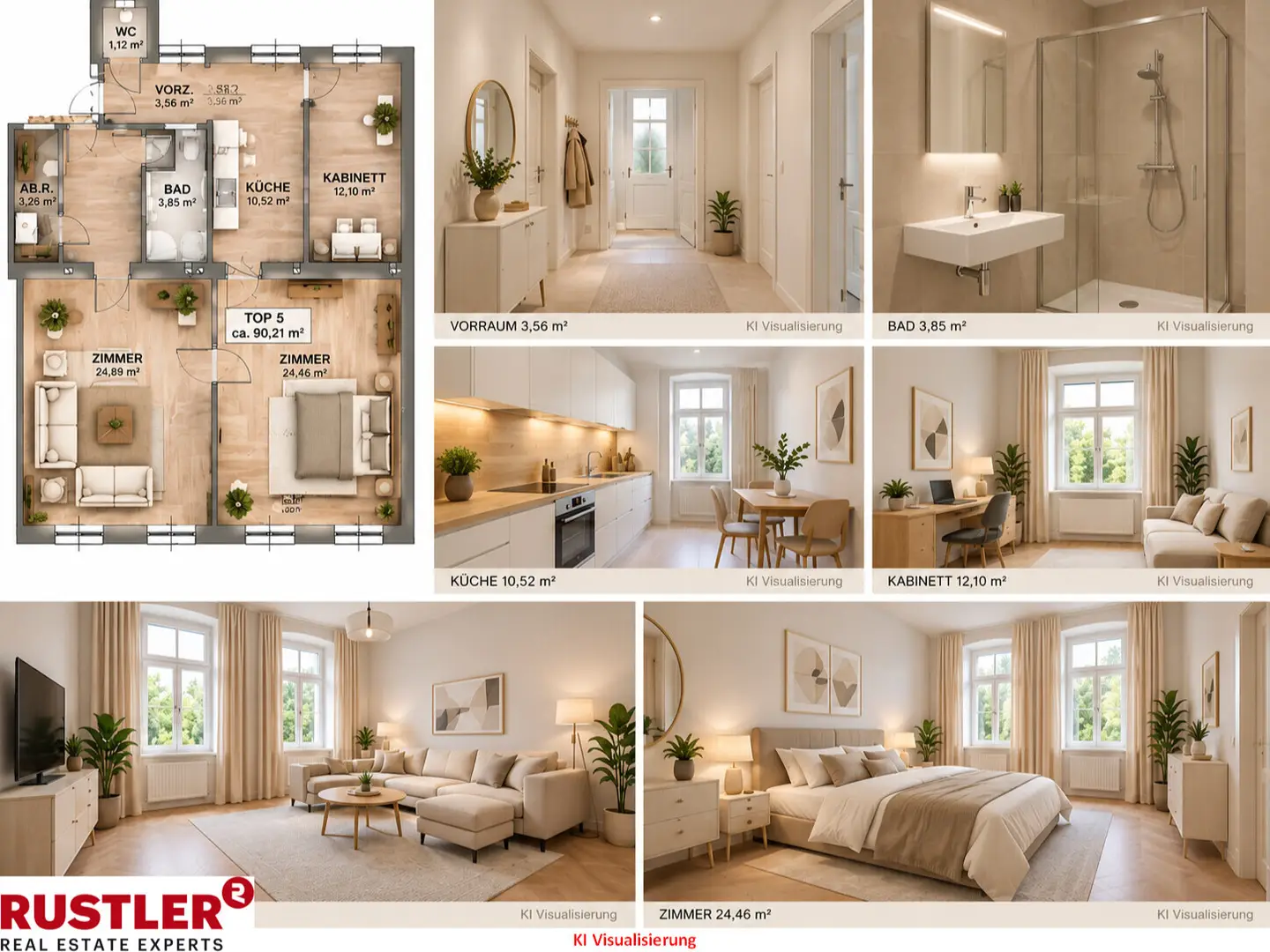 Großzügige Wohnung mit Privatgarten und Gartenhaus