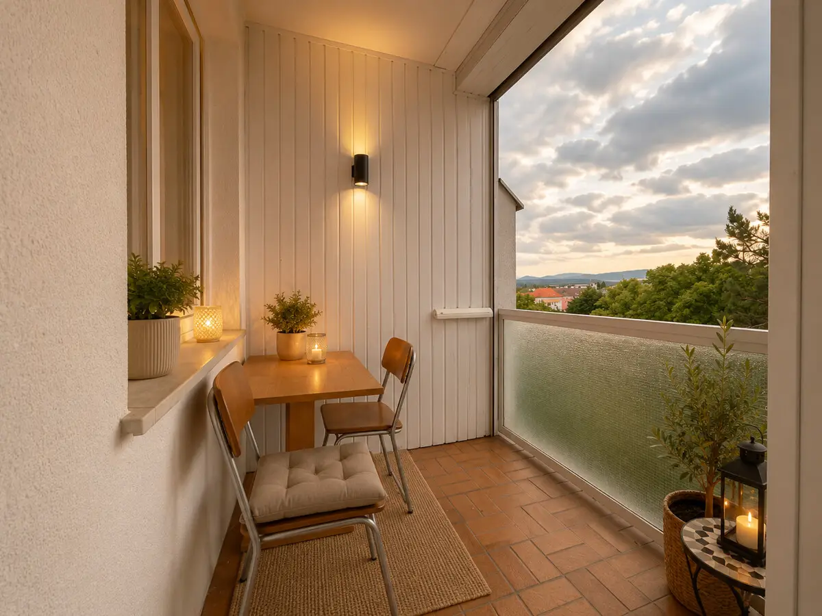 Modernisierte Wohnung mit Balkon und Gartennutzung