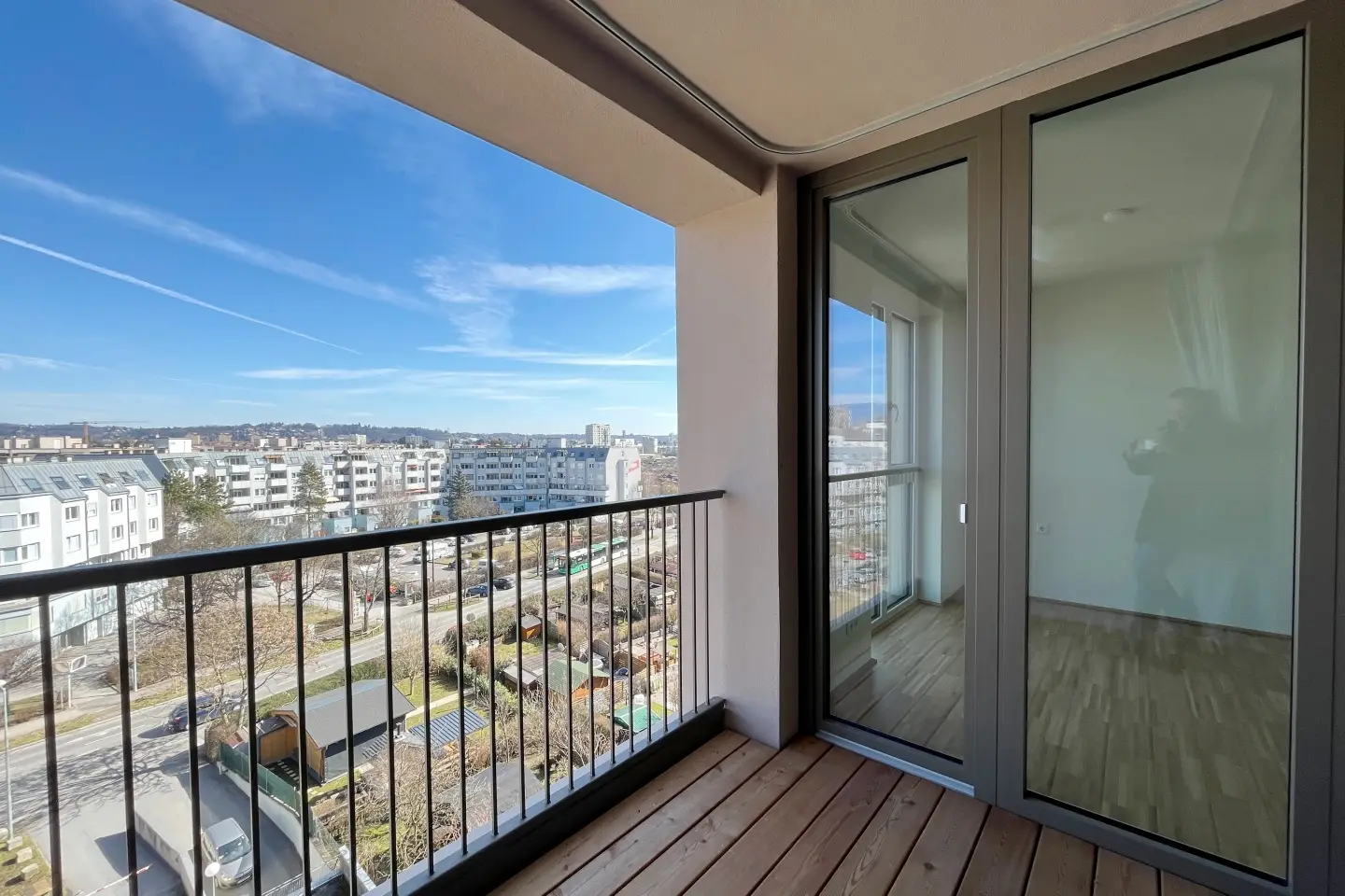 Lichtdurchflutete Wohnung mit Loggia im grünen Quartier