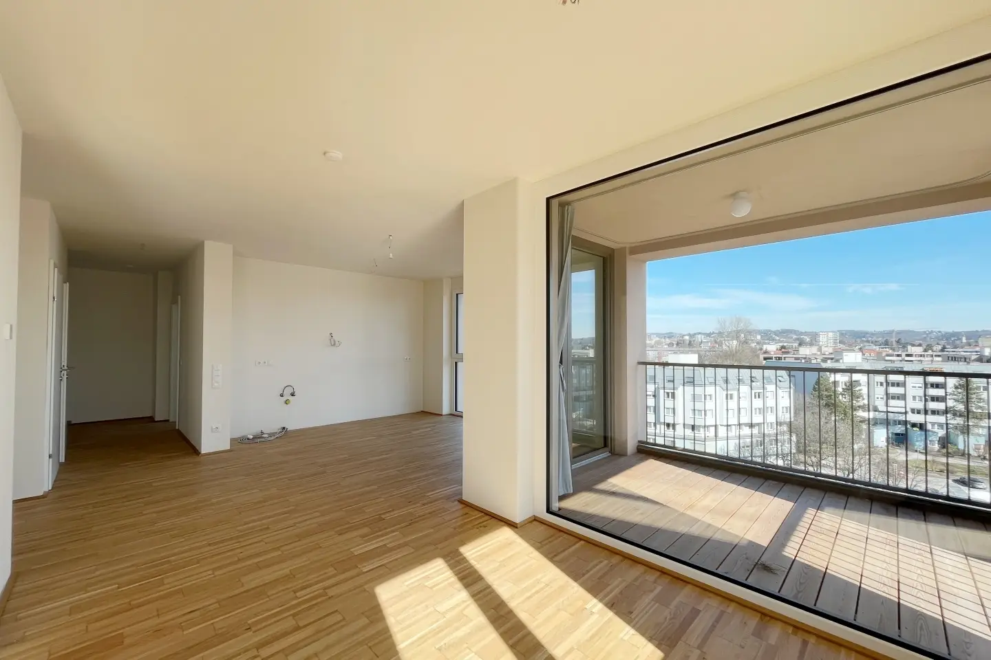Erstbezug Wohnung mit Morgensonne und Balkon