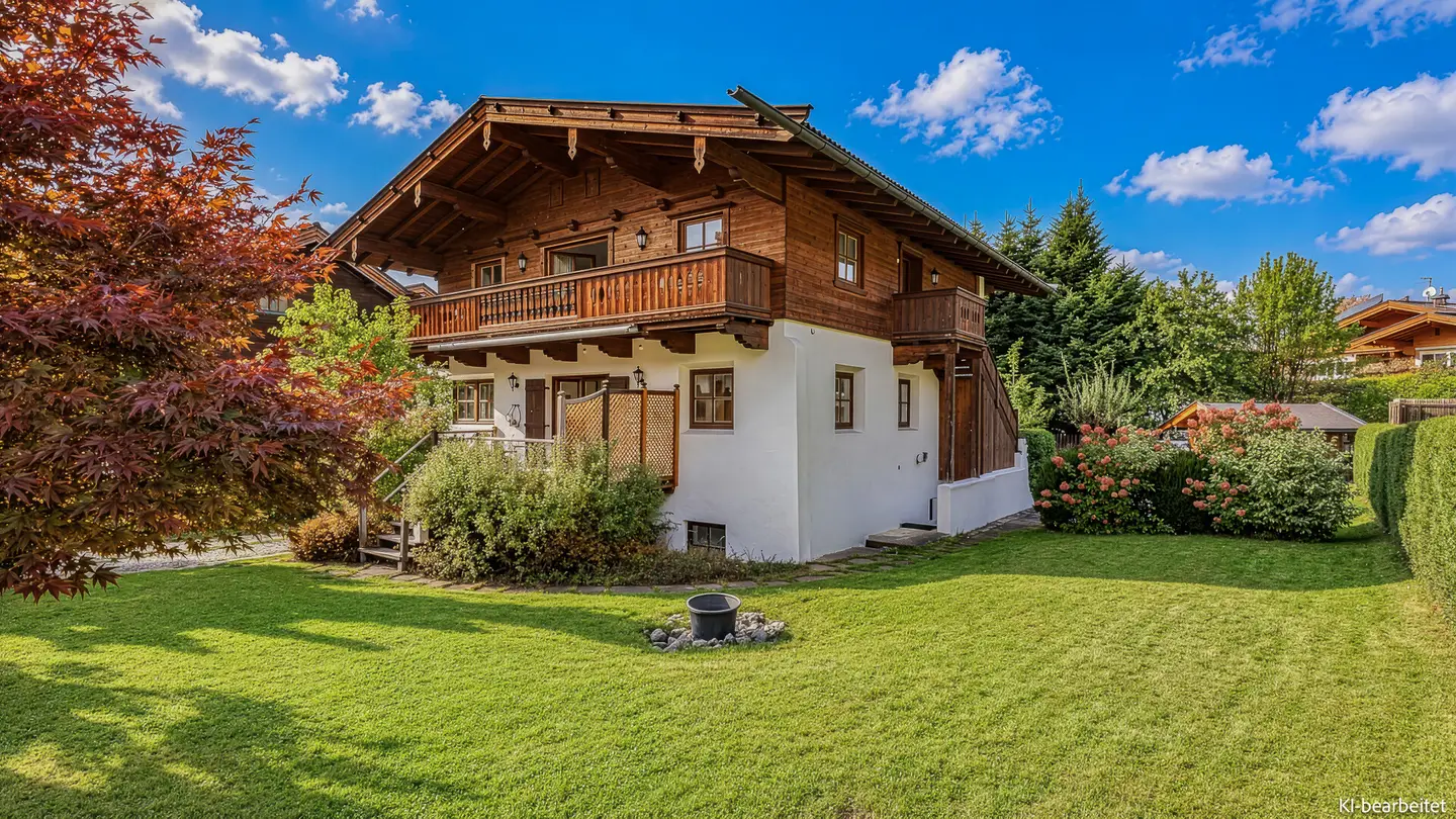 Wohnung mit Panoramablick und Garten am Sonnberg