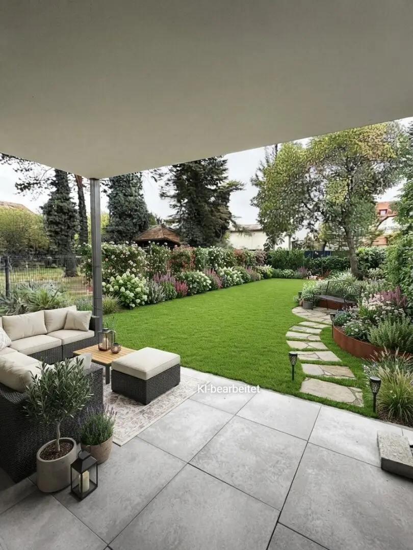Garten (Begrünung mit KI)