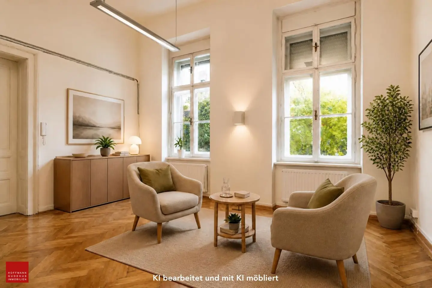 KLEINES ALTBAUBÜRO MIT CHARAKTER