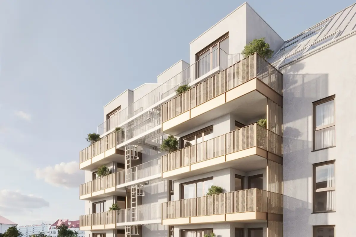 Dachgeschosswohnung Erstbezug im Neubau mit großzügigem Balkon