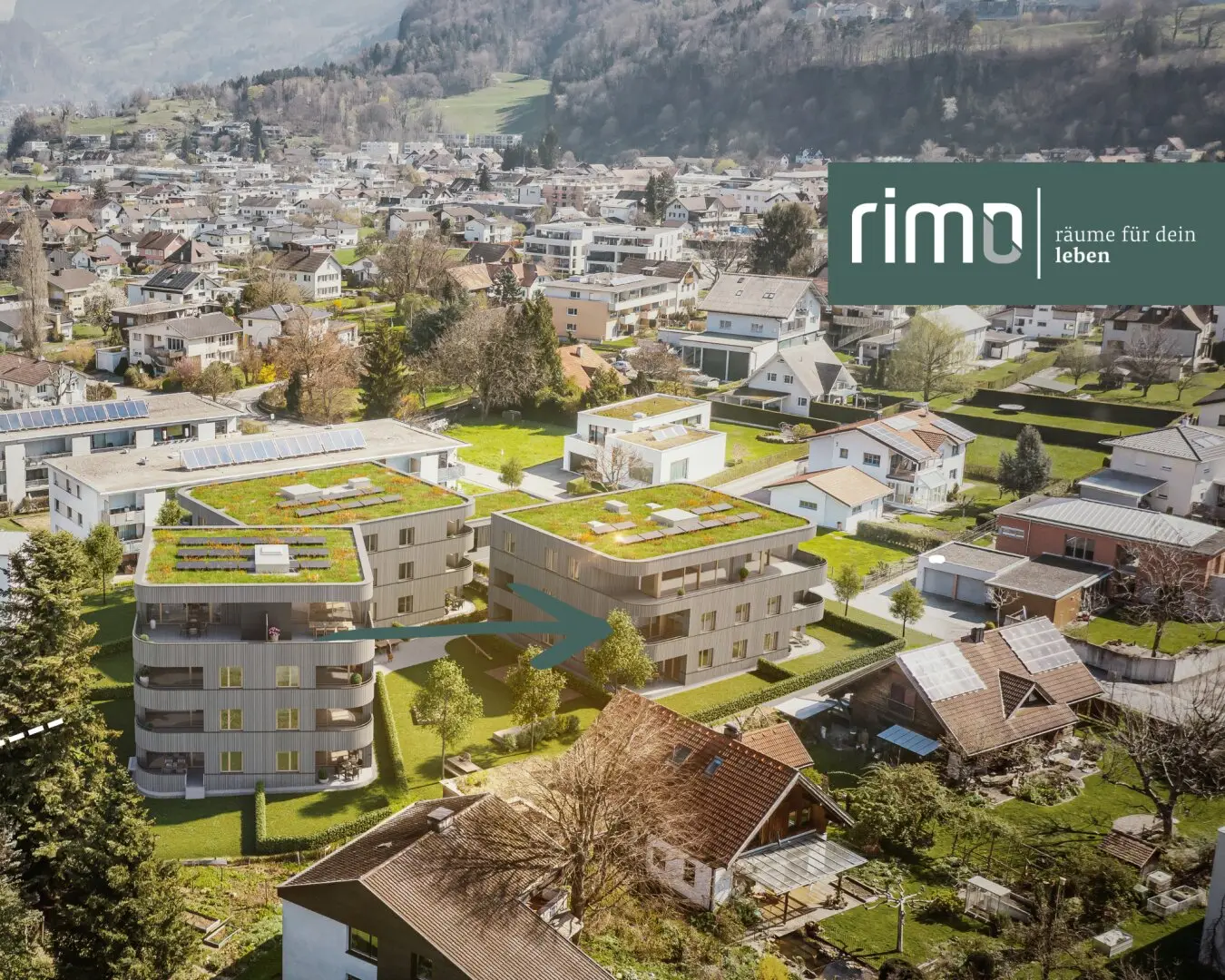 4-room terrace apartment in the middle of Götzis - first occupancy - for rent - Top 6