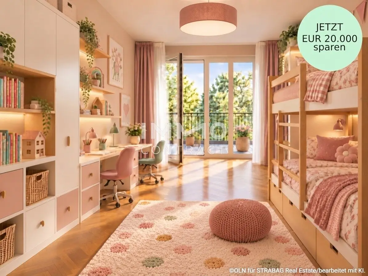 Provisionsfreier Neubau-Erstbezug mit zwei Bädern und westseitigem Balkon