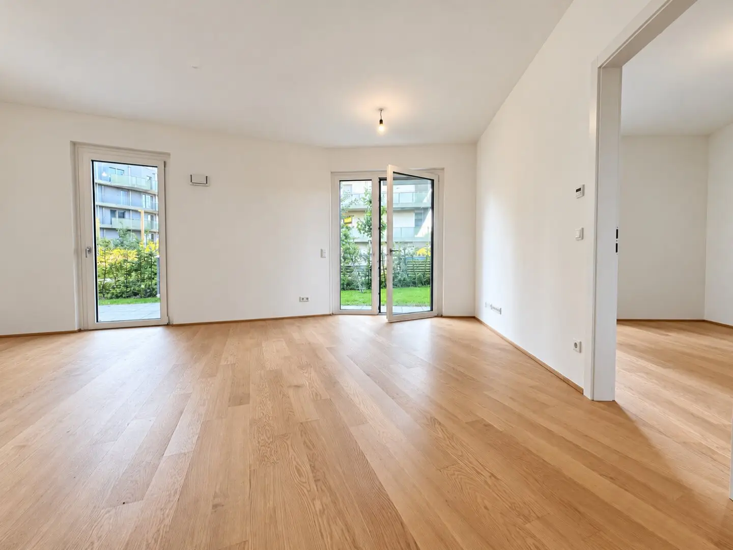 Nachhaltiger Erstbezug mit Eigengarten – modernes Wohnen im HIRSCHFELD!