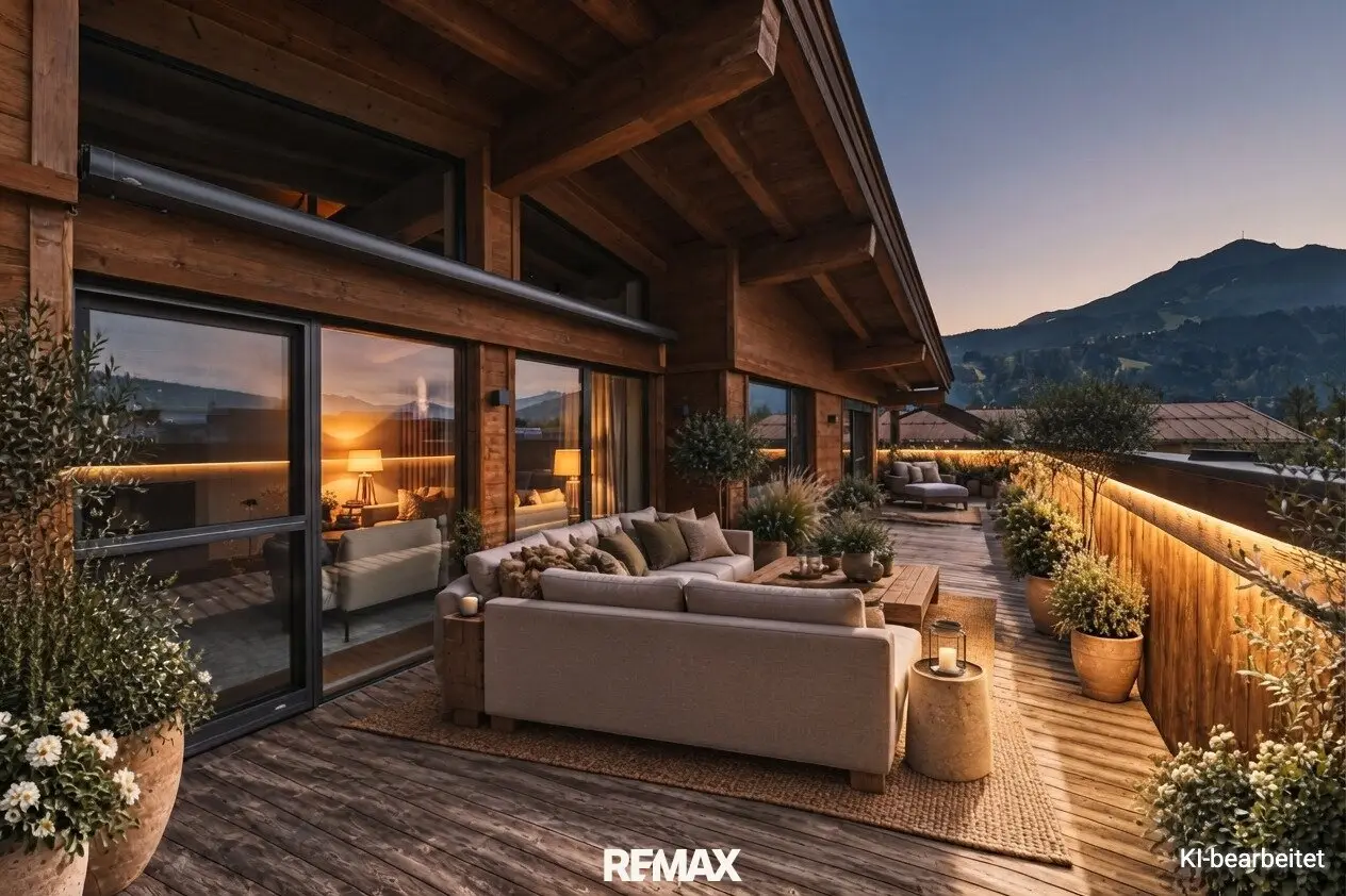 ALPINE ELEGANCE – Exklusives Panorama-Penthouse mit 135 m² Sonnenterrasse
