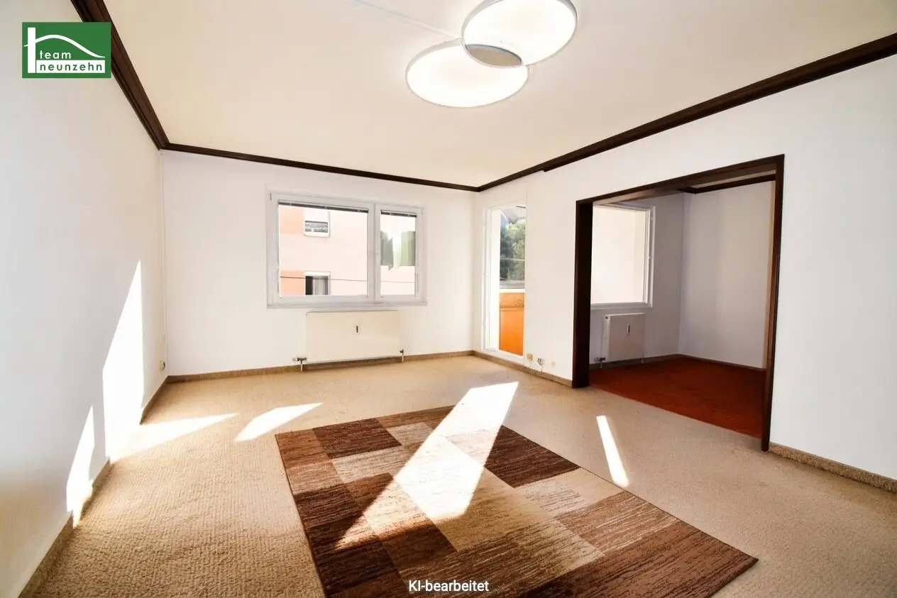 Begehrte 4.Zimmer-Wohnung mit Loggia in traumhafter Lage - in ca. 10 Min. im 1.Bezirk/Schottentor