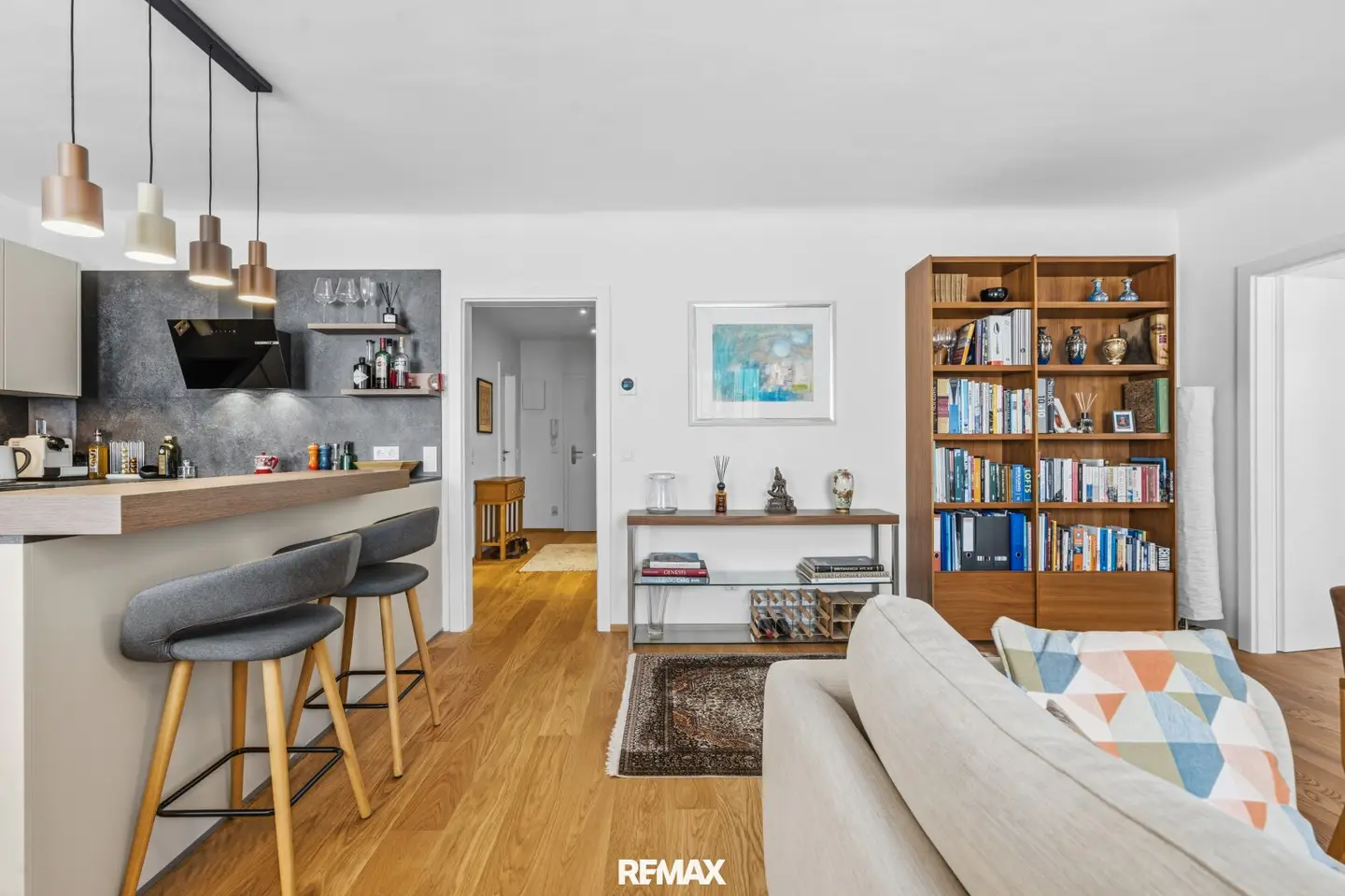 Wohnzimmer - Blick Eingang