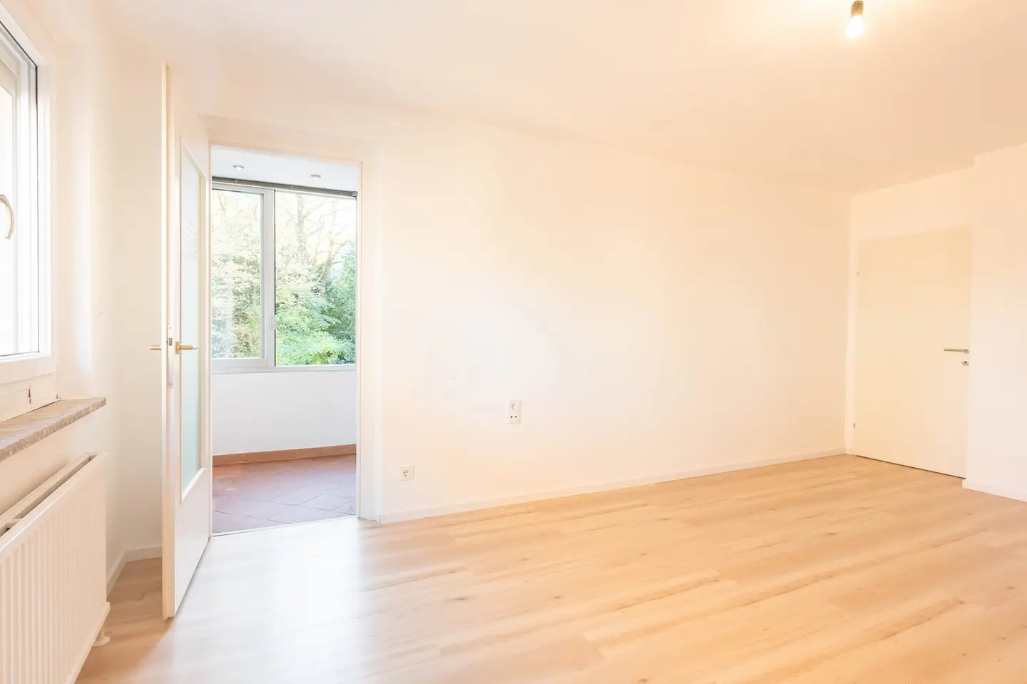 Wohnzimmer mit Loggia