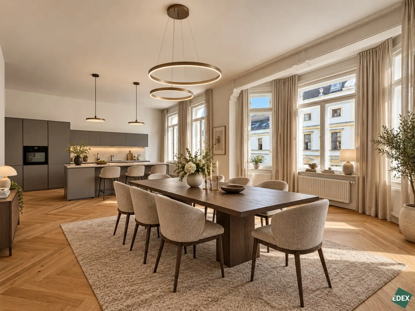 First occupancy after renovation | Stunning 5-room period apartment in attractive location of the 7th district