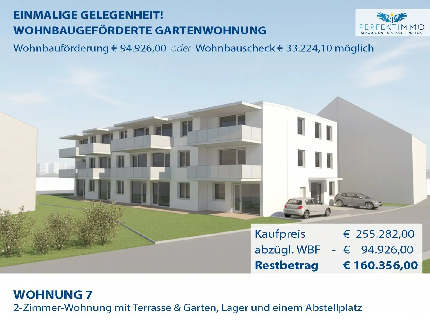 „Wohnen mit Aussicht auf die Geierwand“ - Wohnbaugeförderte Neubauwohnung W 7