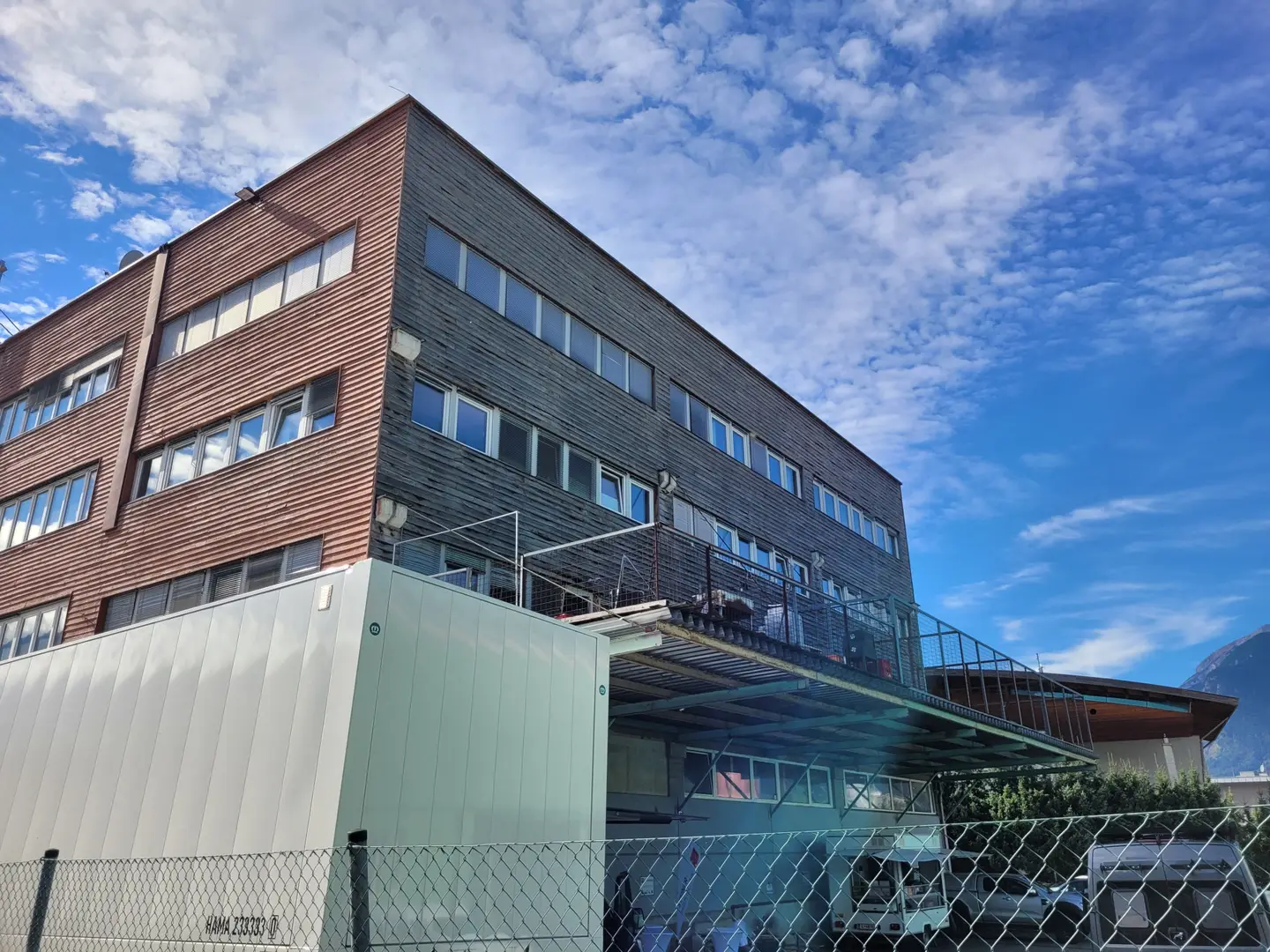Ansicht Nord mit Terrasse