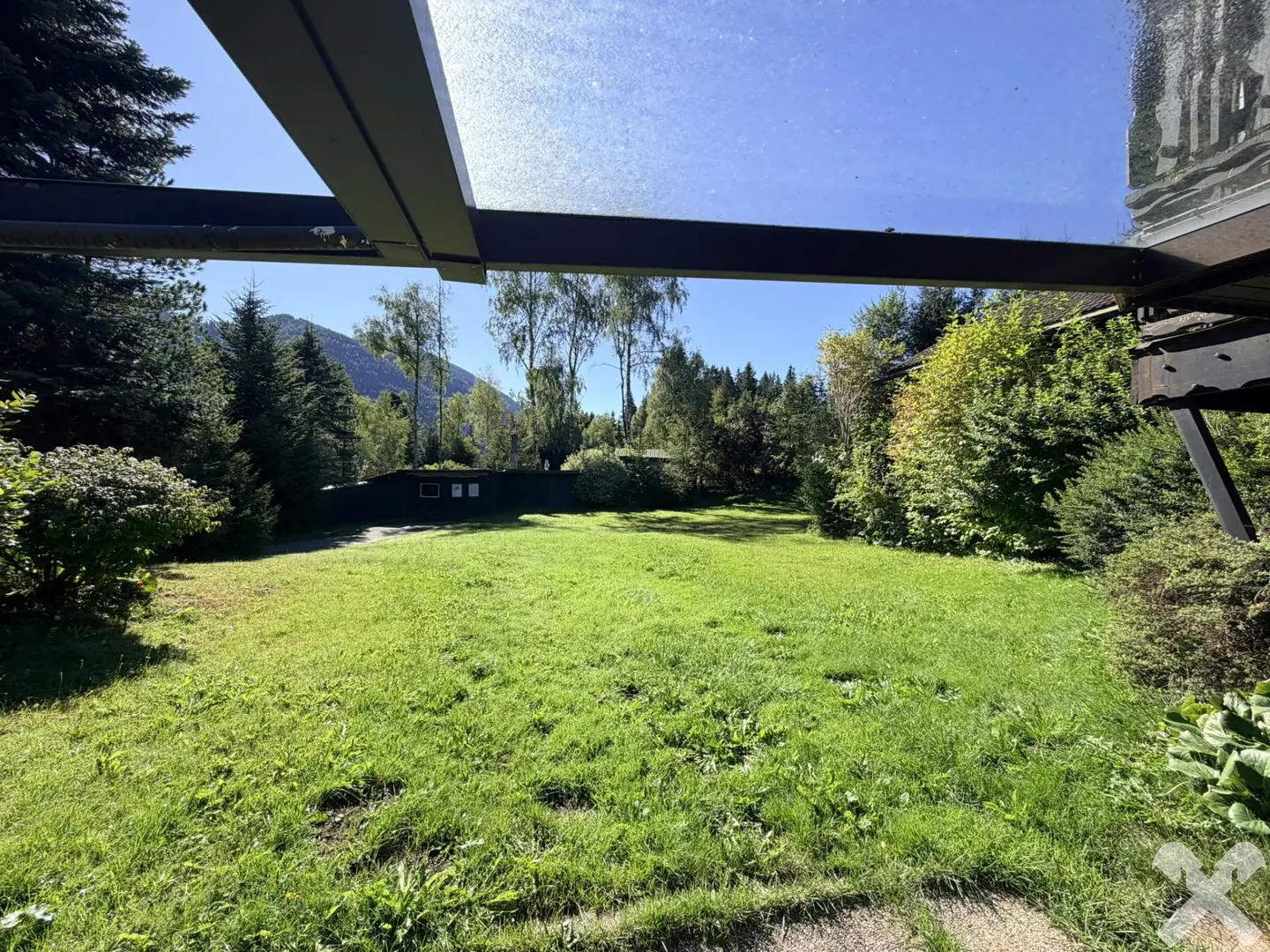 Ausblick von der Terrasse
