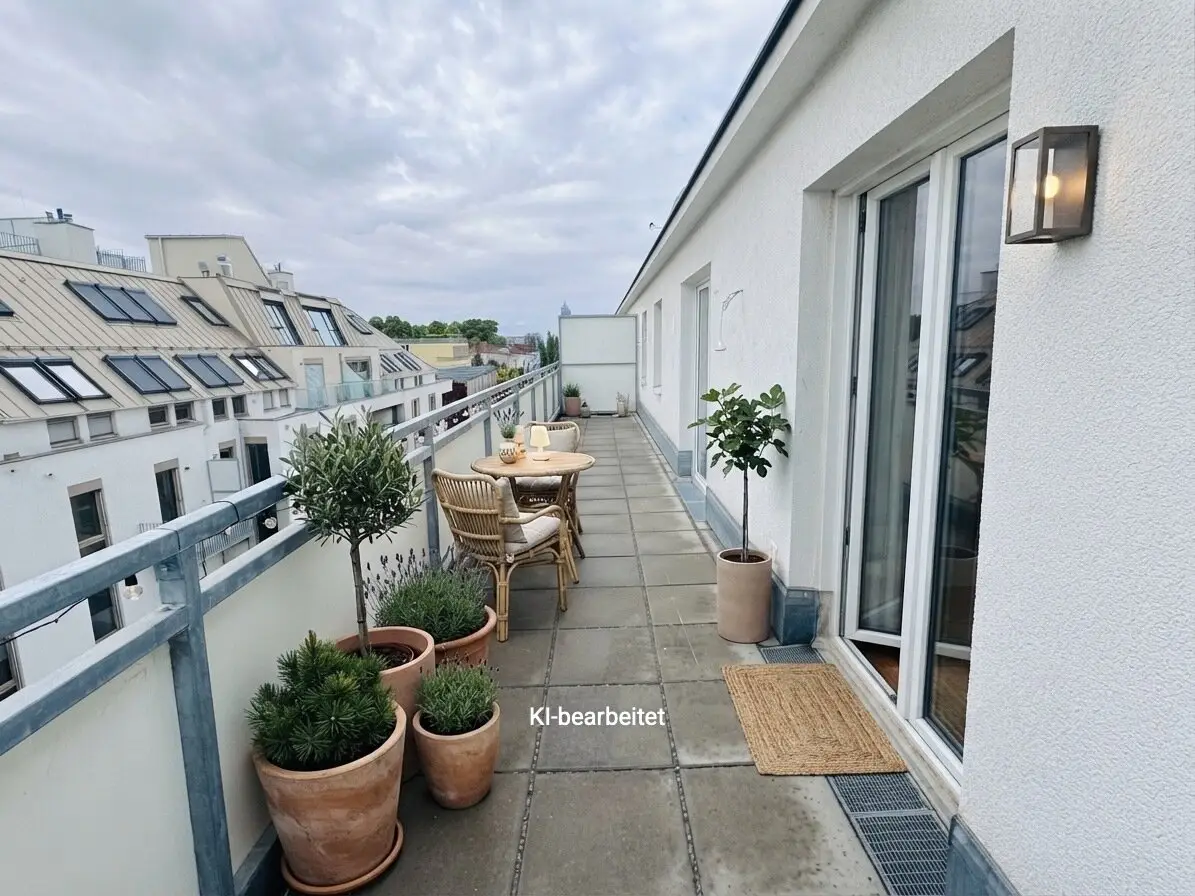 Attic apartment with 2 terraces – 3 rooms in 1210 Vienna