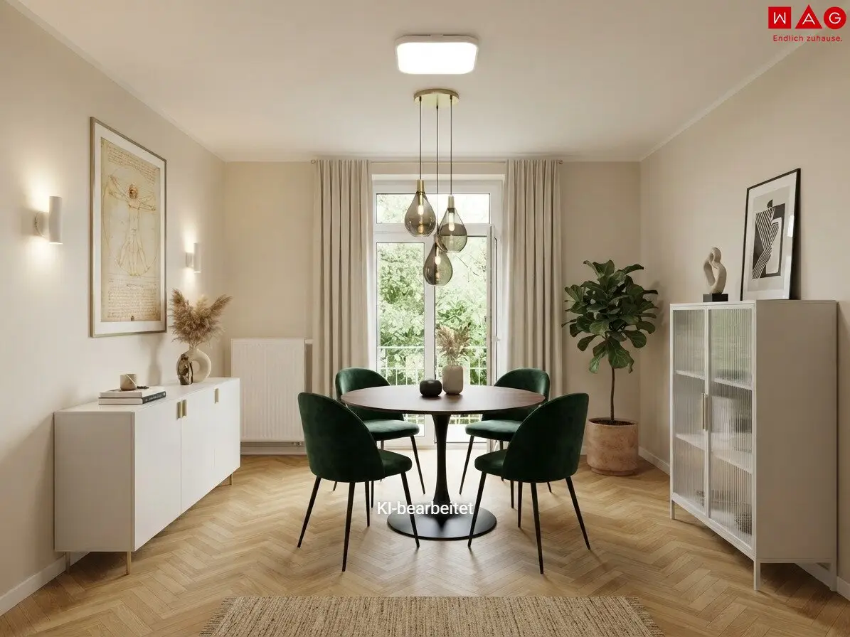 Esszimmer KI generiert