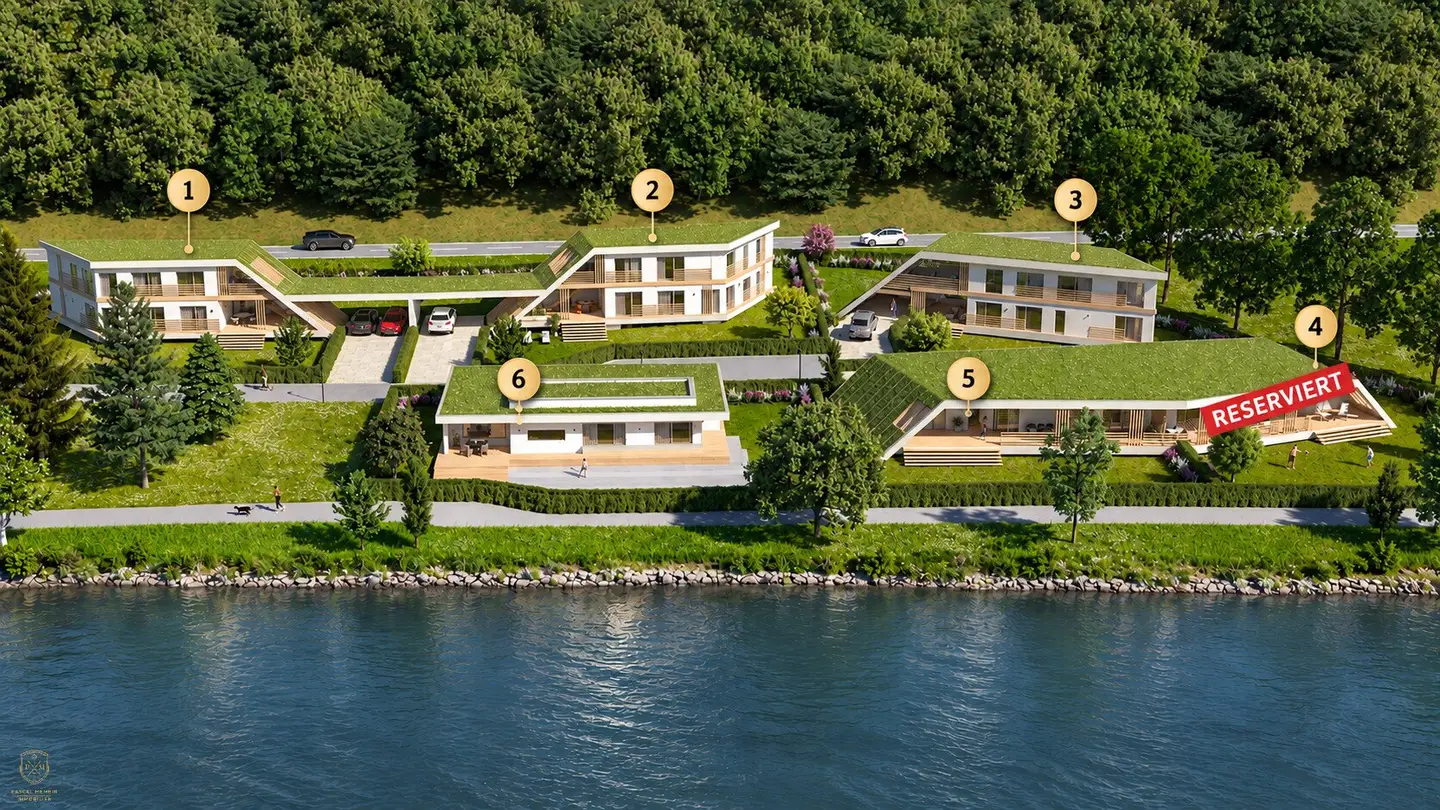 First Row Danube – New Build with Character - HOUSE 5