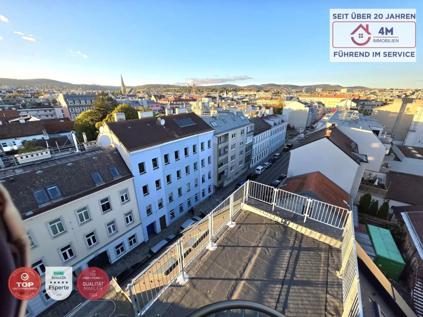 Exklusives Penthouse mit Direktlift und privater 360°-Dachterrasse 60 m²