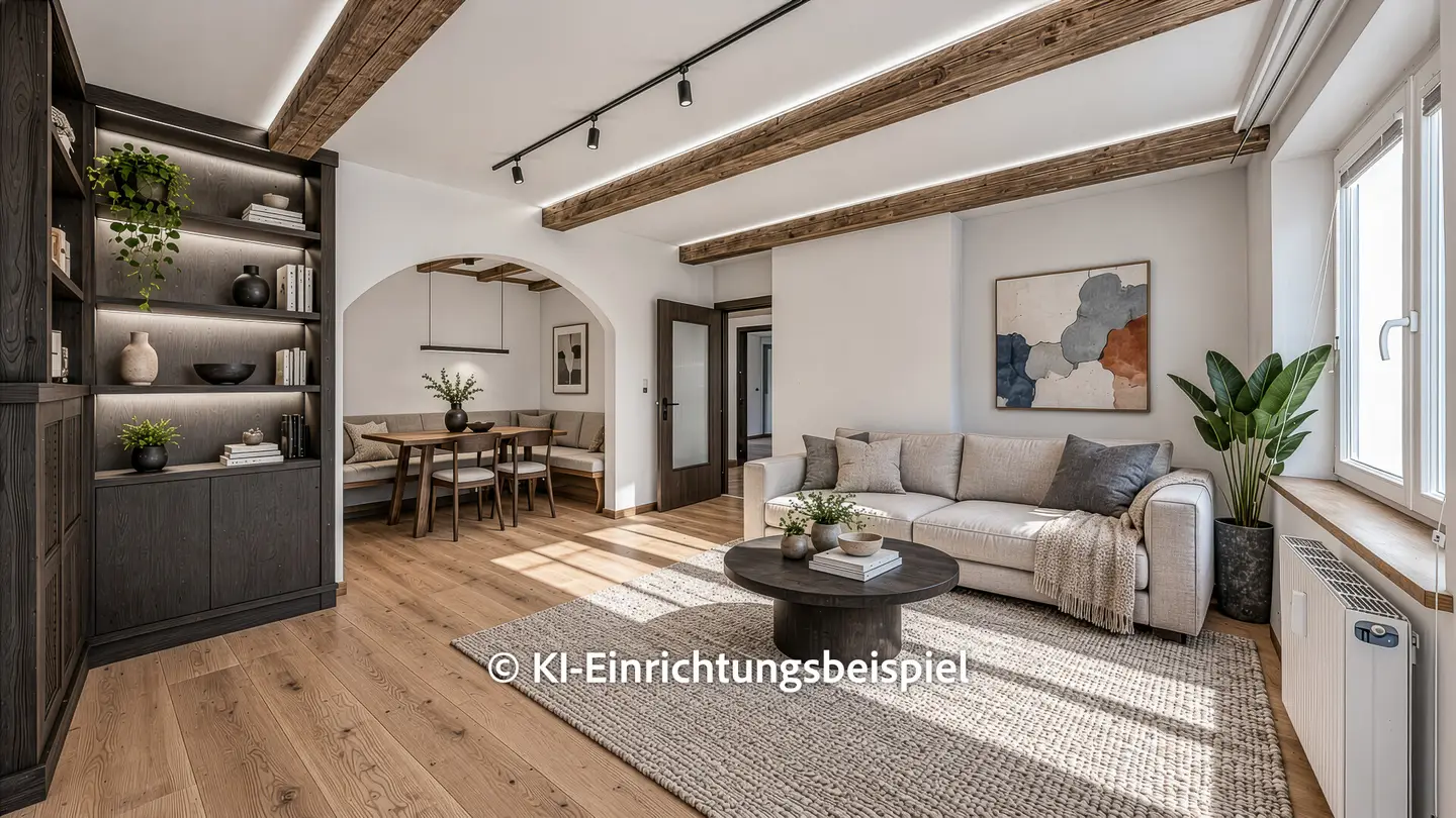 Dachgeschosswohnung mit Kaiserblick und südlicher Loggia