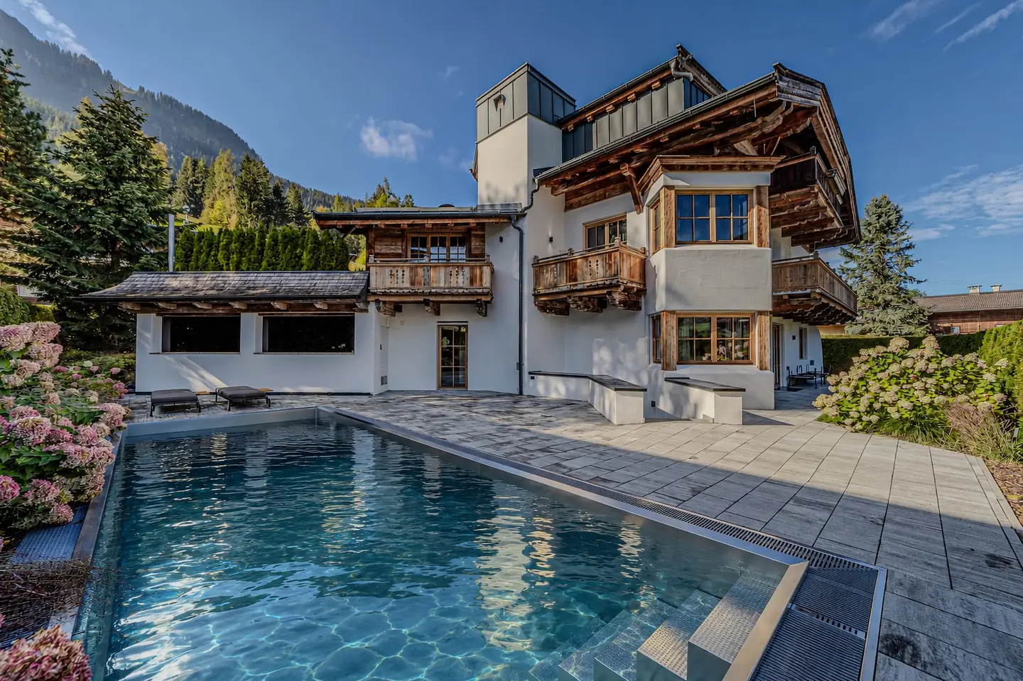 Wohnung mit Kaiserblick Sauna und Außenpool