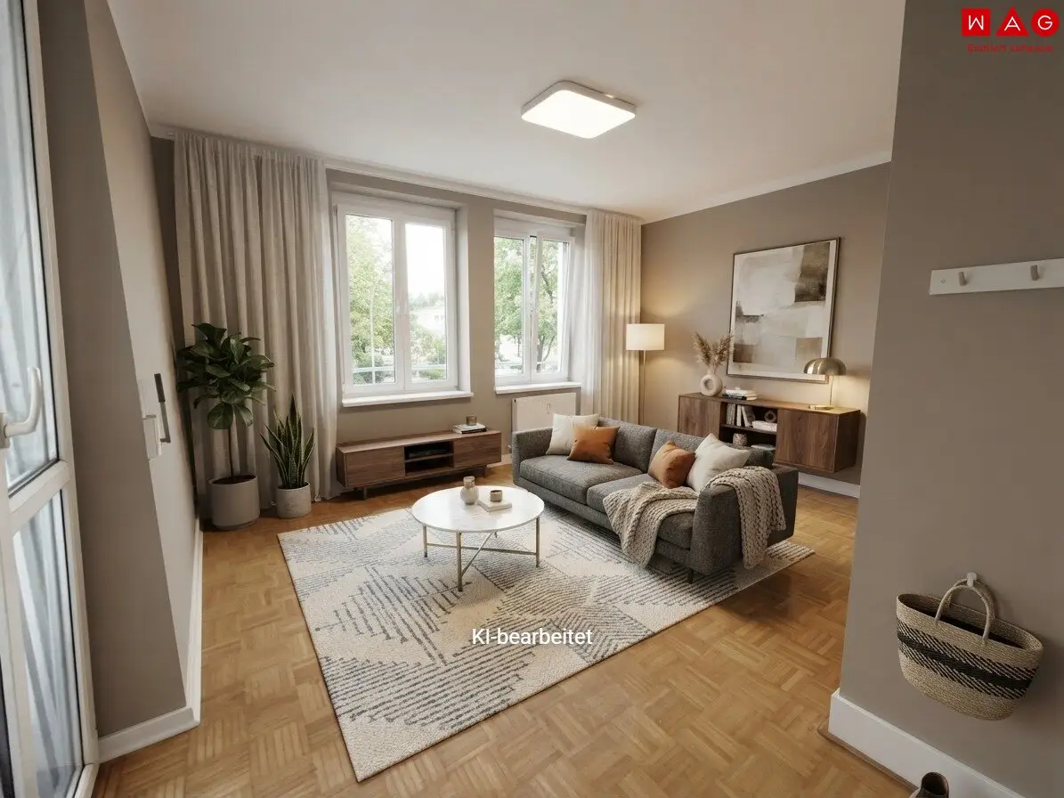 Heimkommen, abschalten, entspannen! Herrliche 3-Zimmer-Wohnung mit Loggia lädt zum Relaxen ein! Top-Infrastruktur!