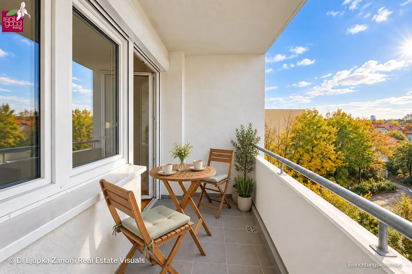 RUHE GENIESSEN. MIT AUSBLICK WOHNEN I Großzügige 3-Zimmer-Wohnung mit Loggia, neuwertiger Küche und Stellplatz in Guntramsdorf