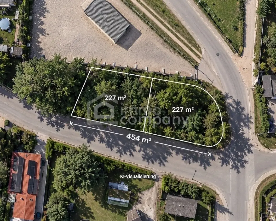 DOPPELTES GARTENGLÜCK! 454 m² Eigengrund, 2 Kleingartenhäuser möglich!